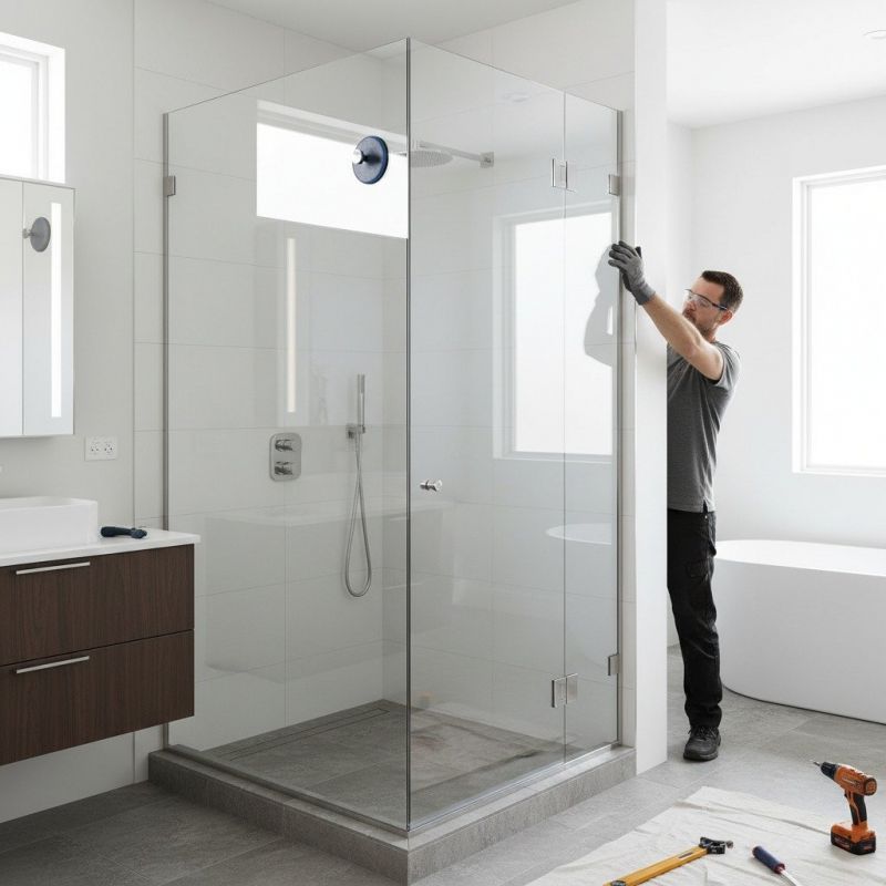 Glass Shower Door Installation in Denver County, CO