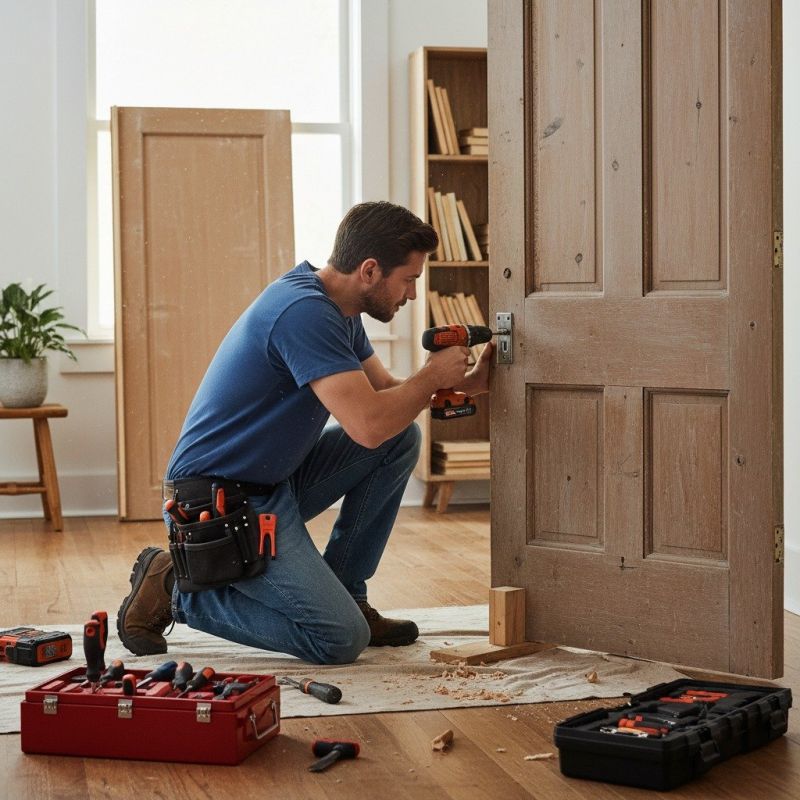 Basement Door Repair in Conroe, TX